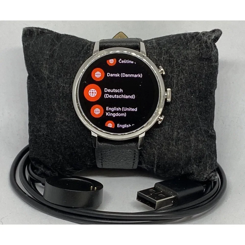 Fossil Gen 4 Authentic Digital Dial Smart Watch Custom Band FTW6017 LT323